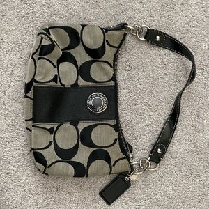 Black coach bag